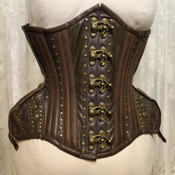 Bellisa Steampunk Curvy Waist Training Corset - Size 22" US 2-4 - Picture 2 of 5